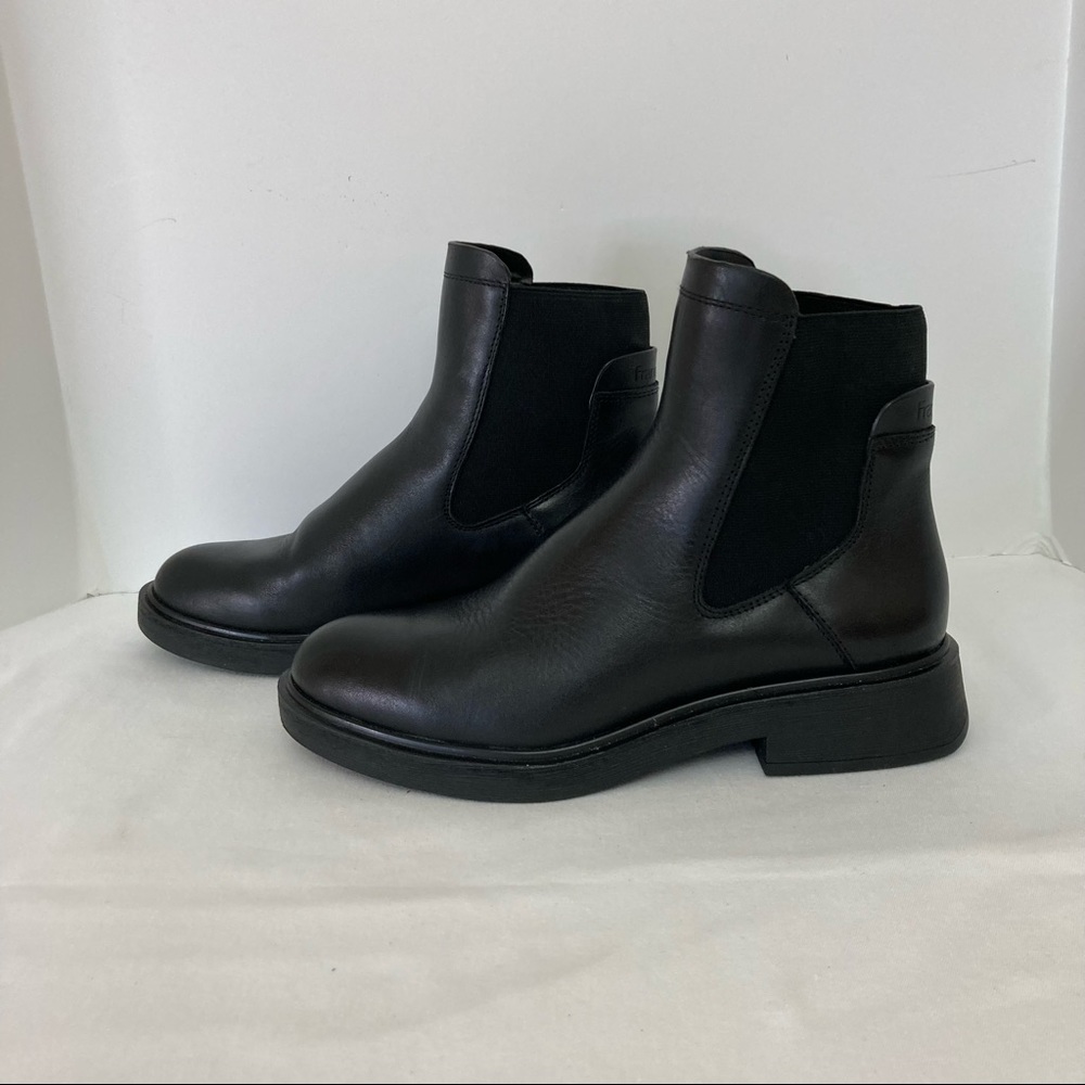 Franco Sarto Brood Chelsea Ankle Boots Black Sz 7